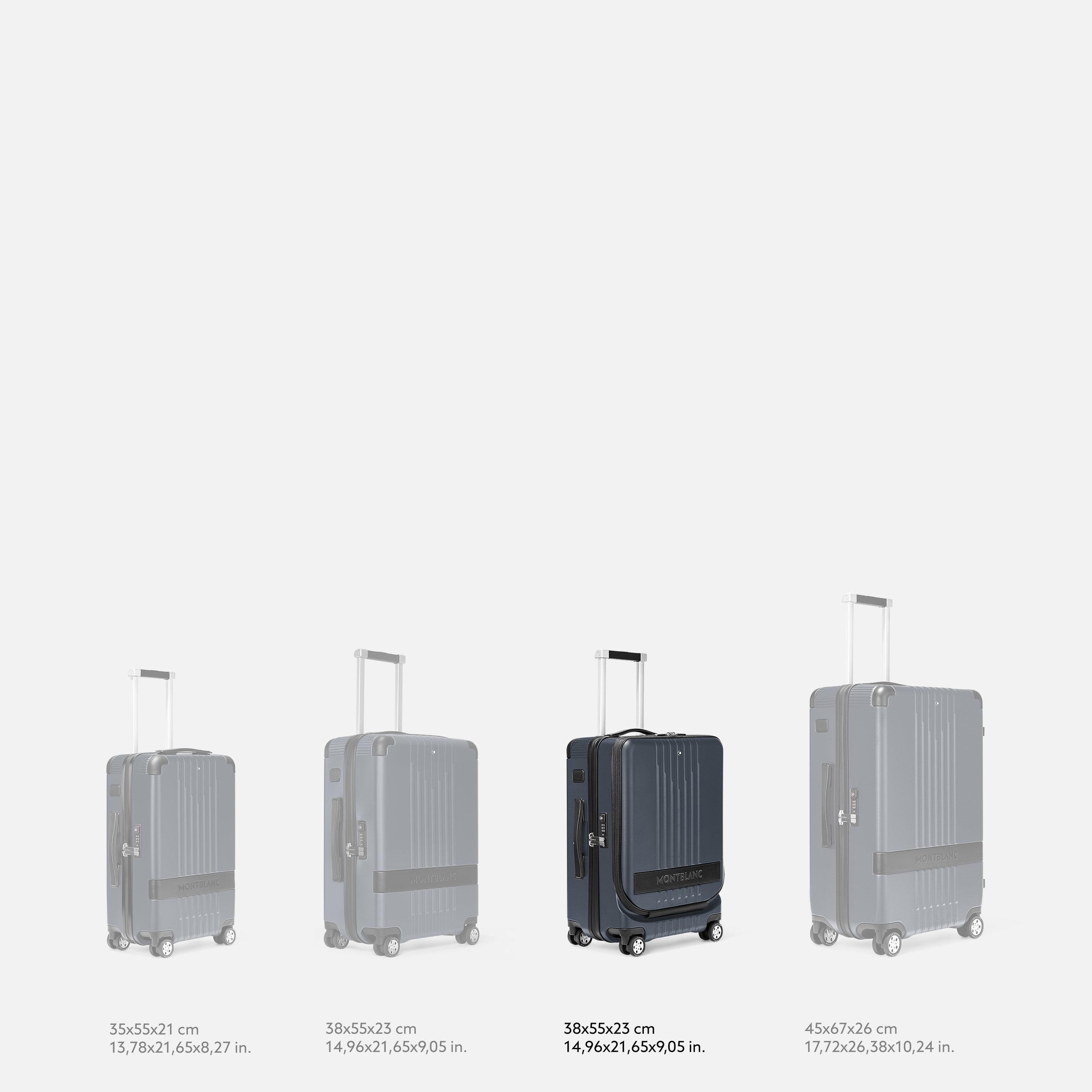 #MY4810 cabin trolley with front pocket - 9