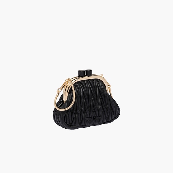 Miu Belle nappa leather mini-bag - 6