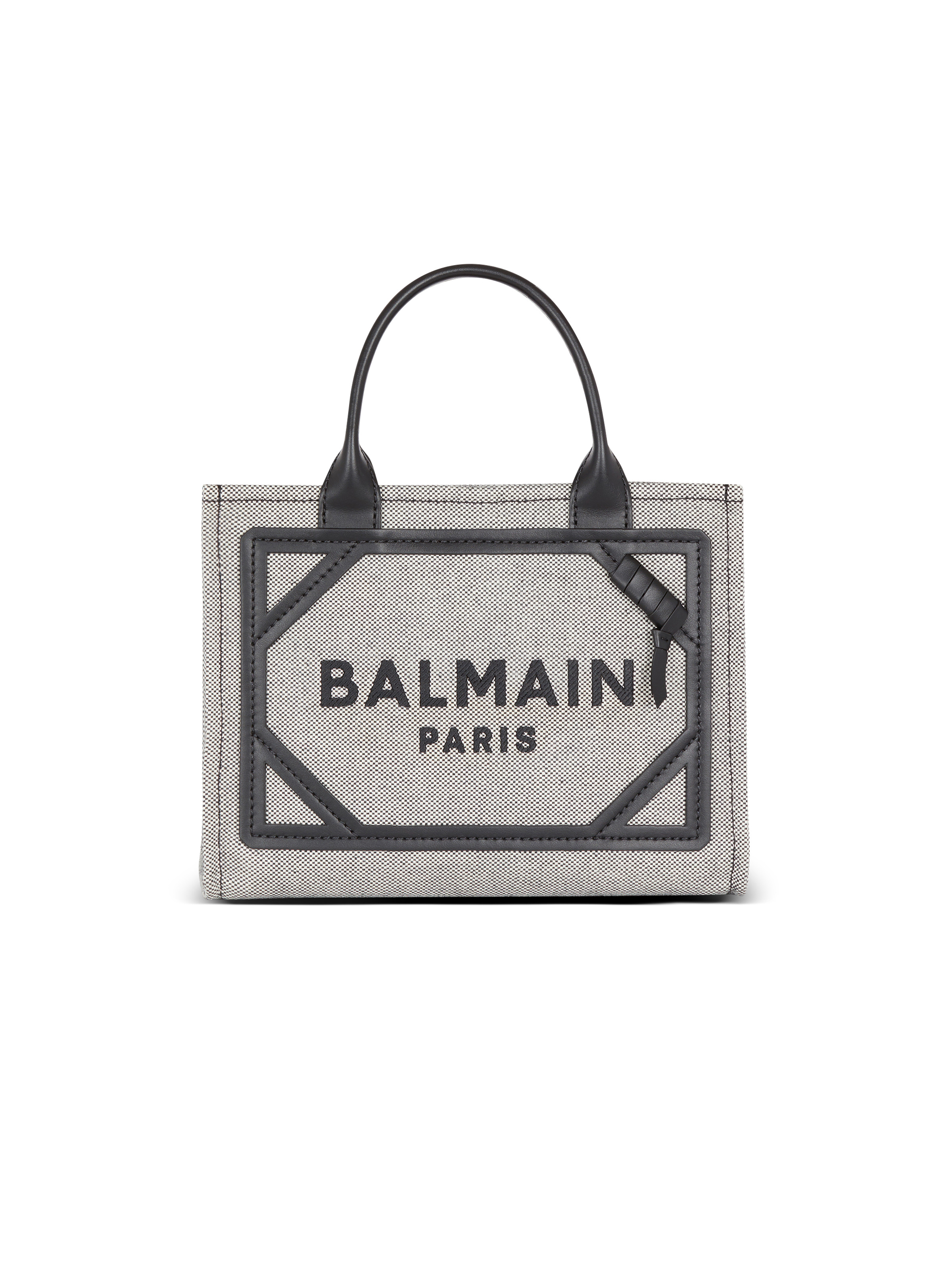 B-Army canvas and leather tote - 1