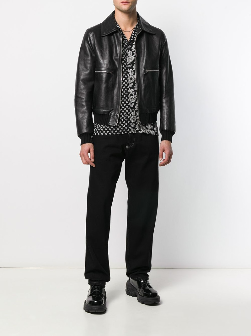 VERSACE JEANS COUTURE drop crotch wide leg jeans outlook