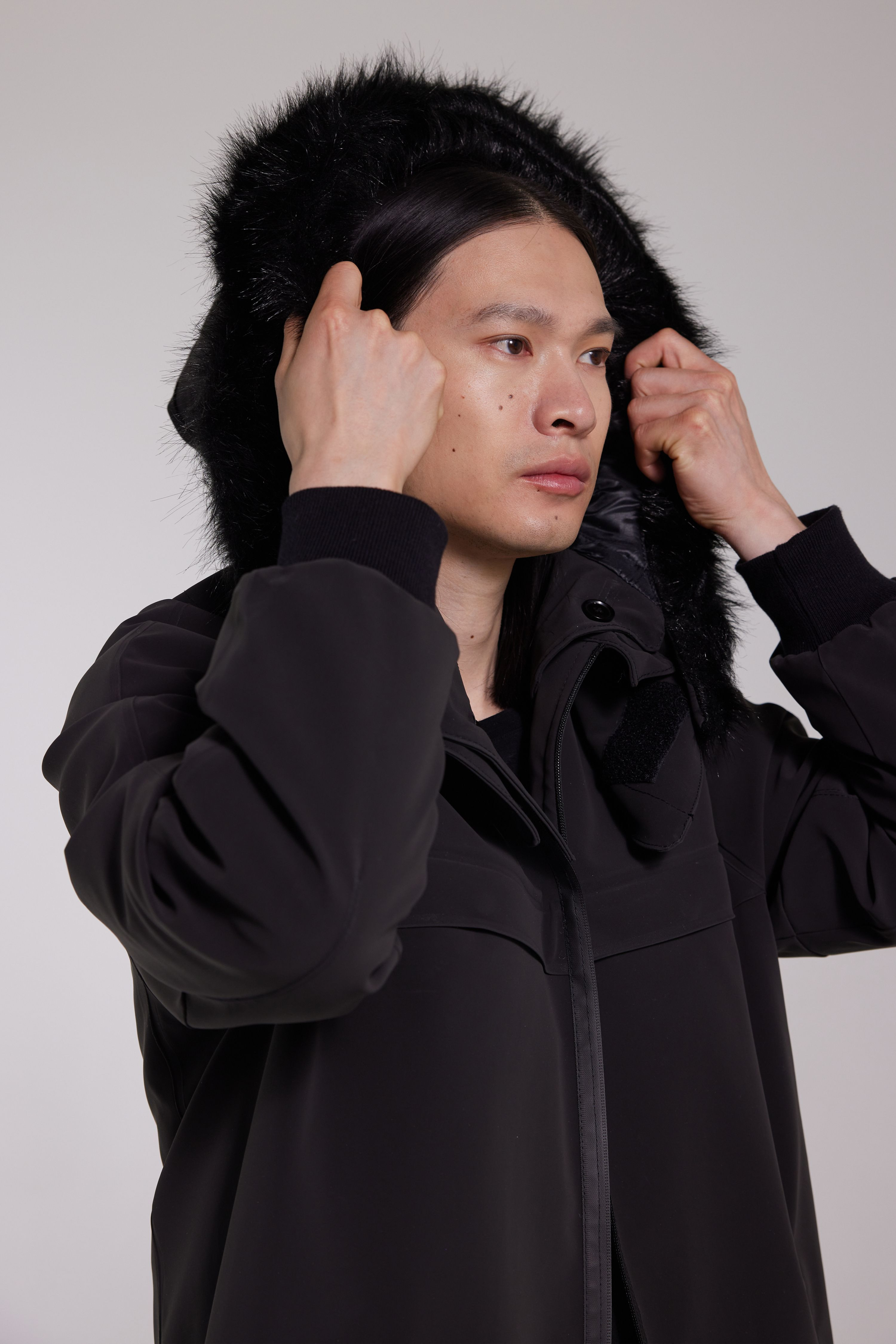 Kalix Matte Parka Black - 5