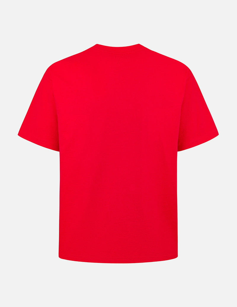 EVISU Seagull Print with Logo Embroidery Relax Fit T-Shirt outlook