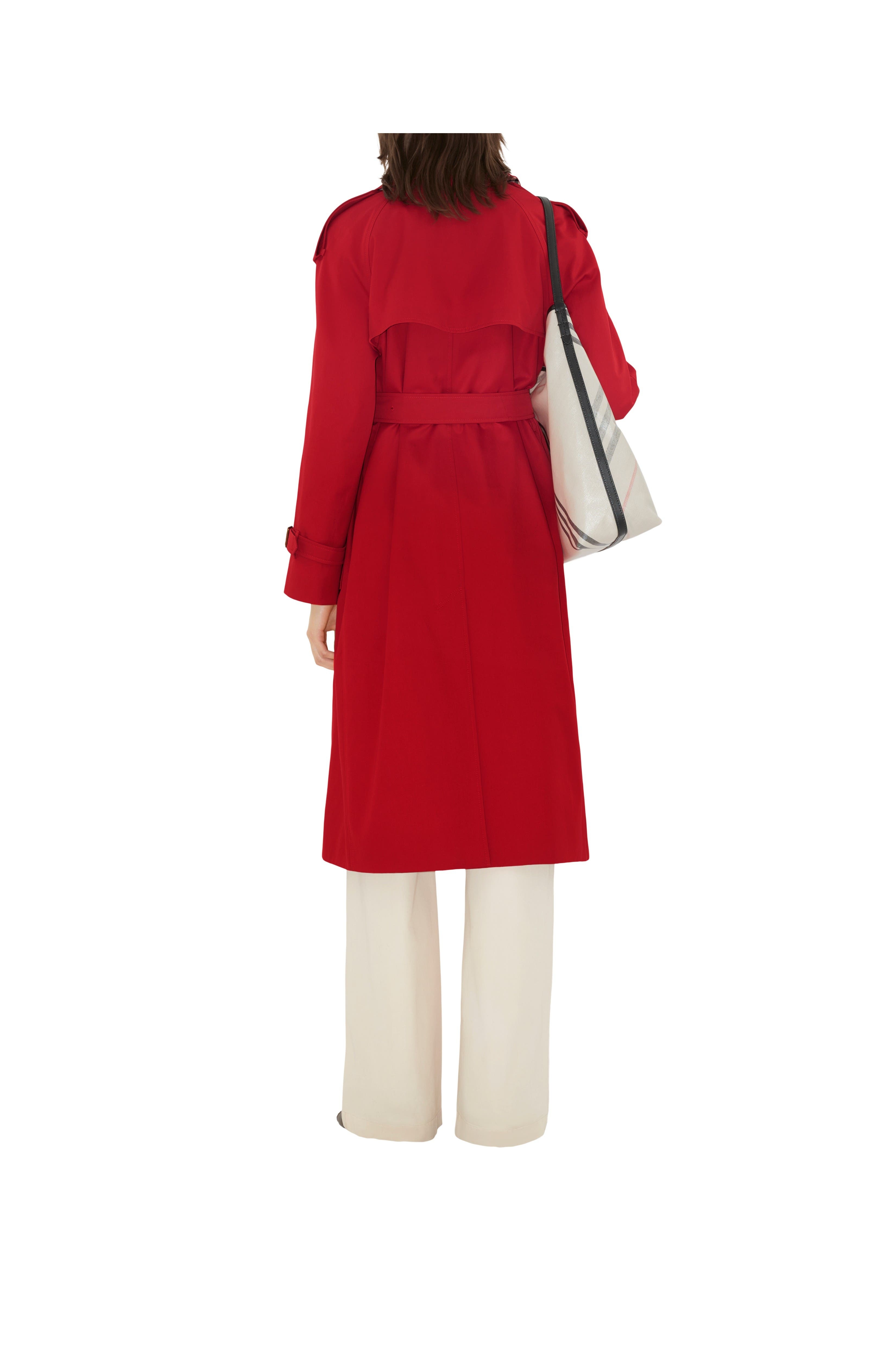 burberry Long Castleford Trench Coat in Currant at Nordstrom - 4
