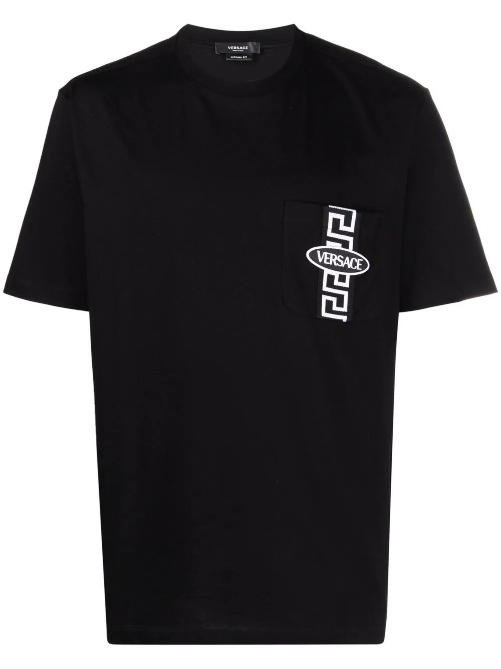 chest logo-print T-shirt - 1