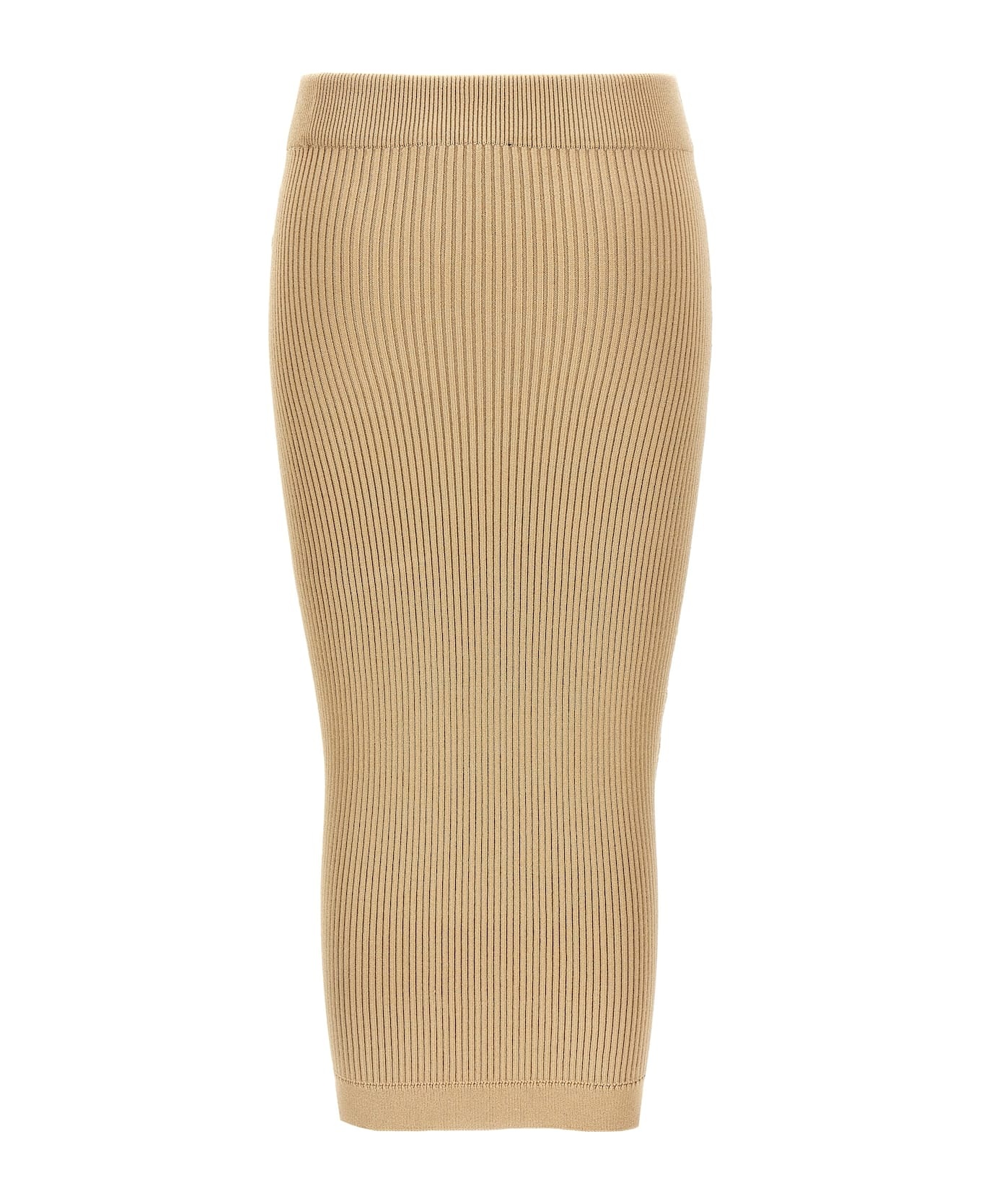 Knit Midi Skirt - 2