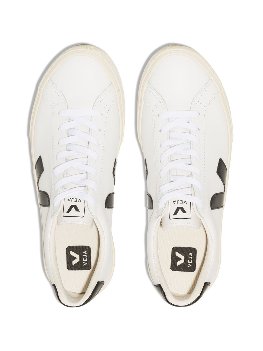 Esplar low top leather sneakers - 4