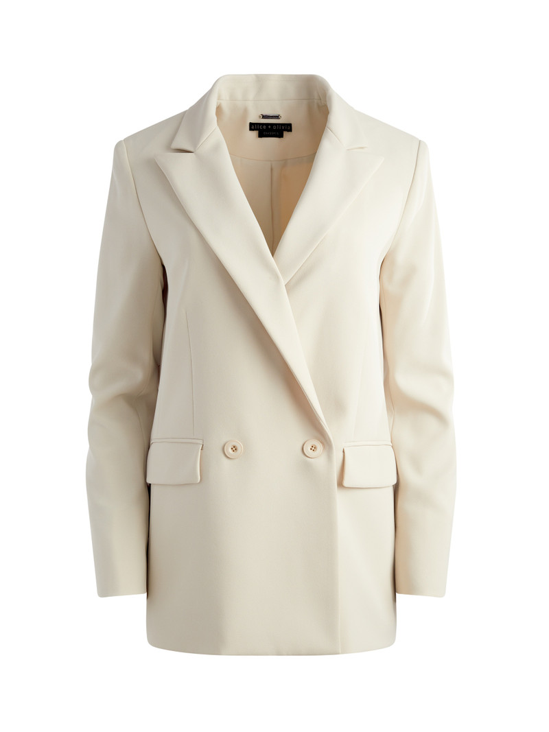 Alice + Olivia JUSTIN ROLL CUFF BLAZER outlook
