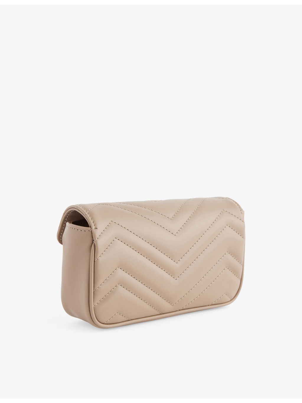 Logo-hardware quilted leather mini shoulder bag - 4