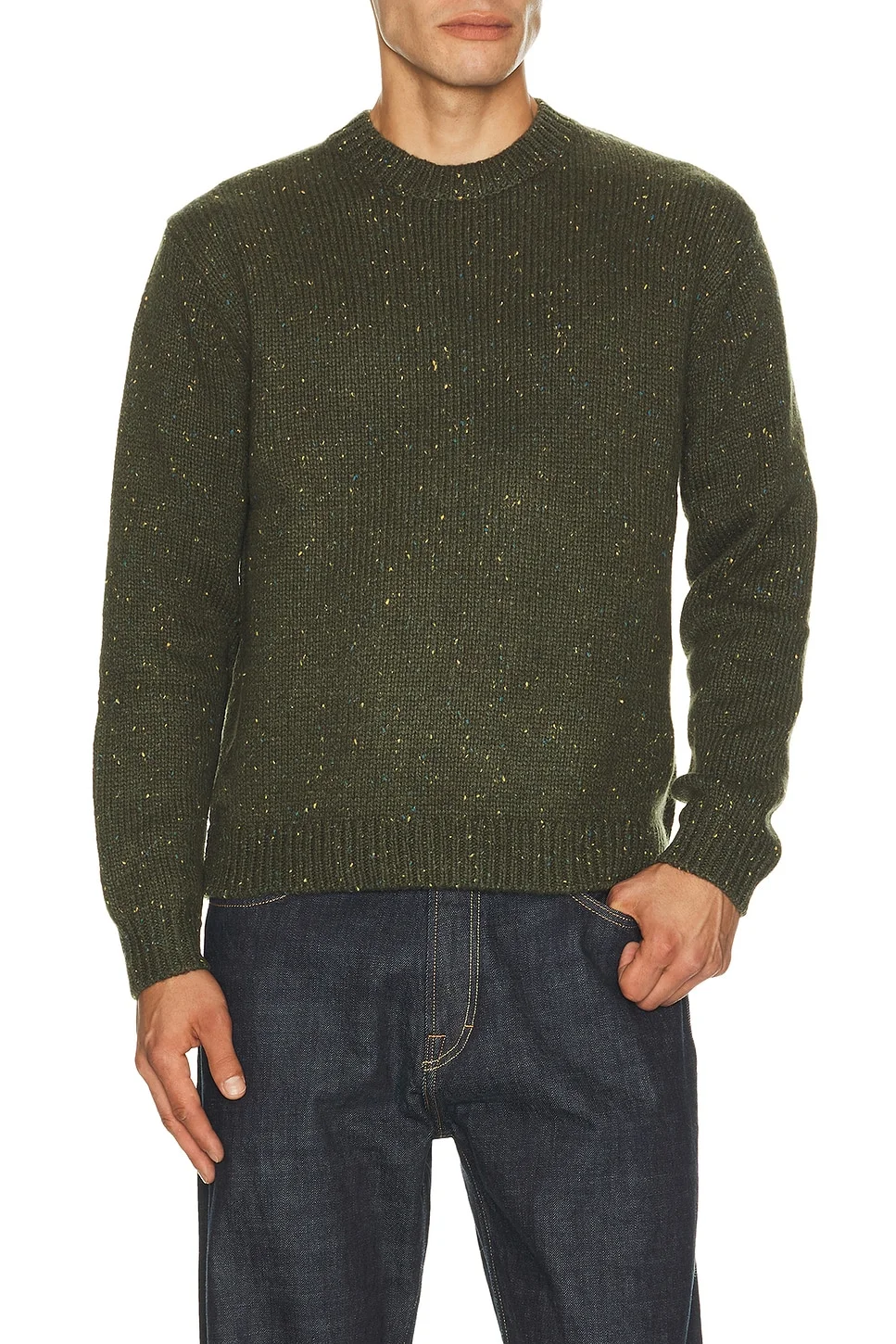 Rhodes Boxy Knitted Crew - 1