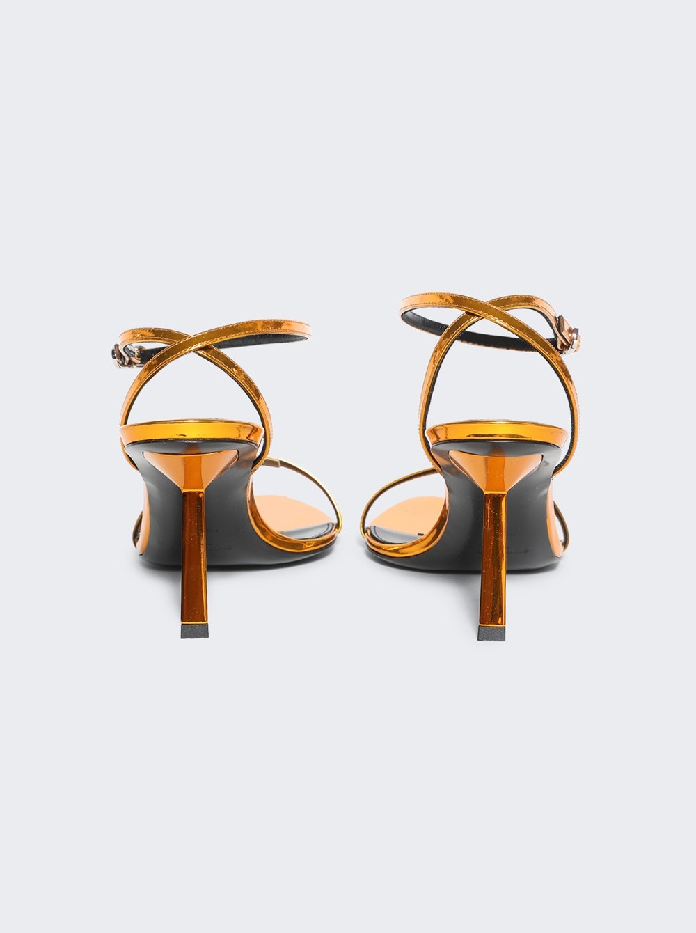 Kitty 75 Sandal Metal Tangerine - 4