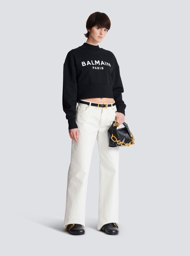 Balmain Printed Balmain Paris sweatshirt outlook