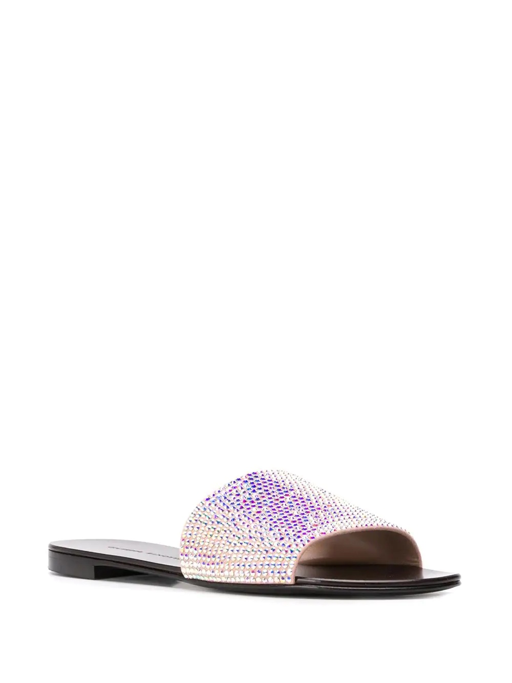 Adelia crystal-embellished sandals - 2