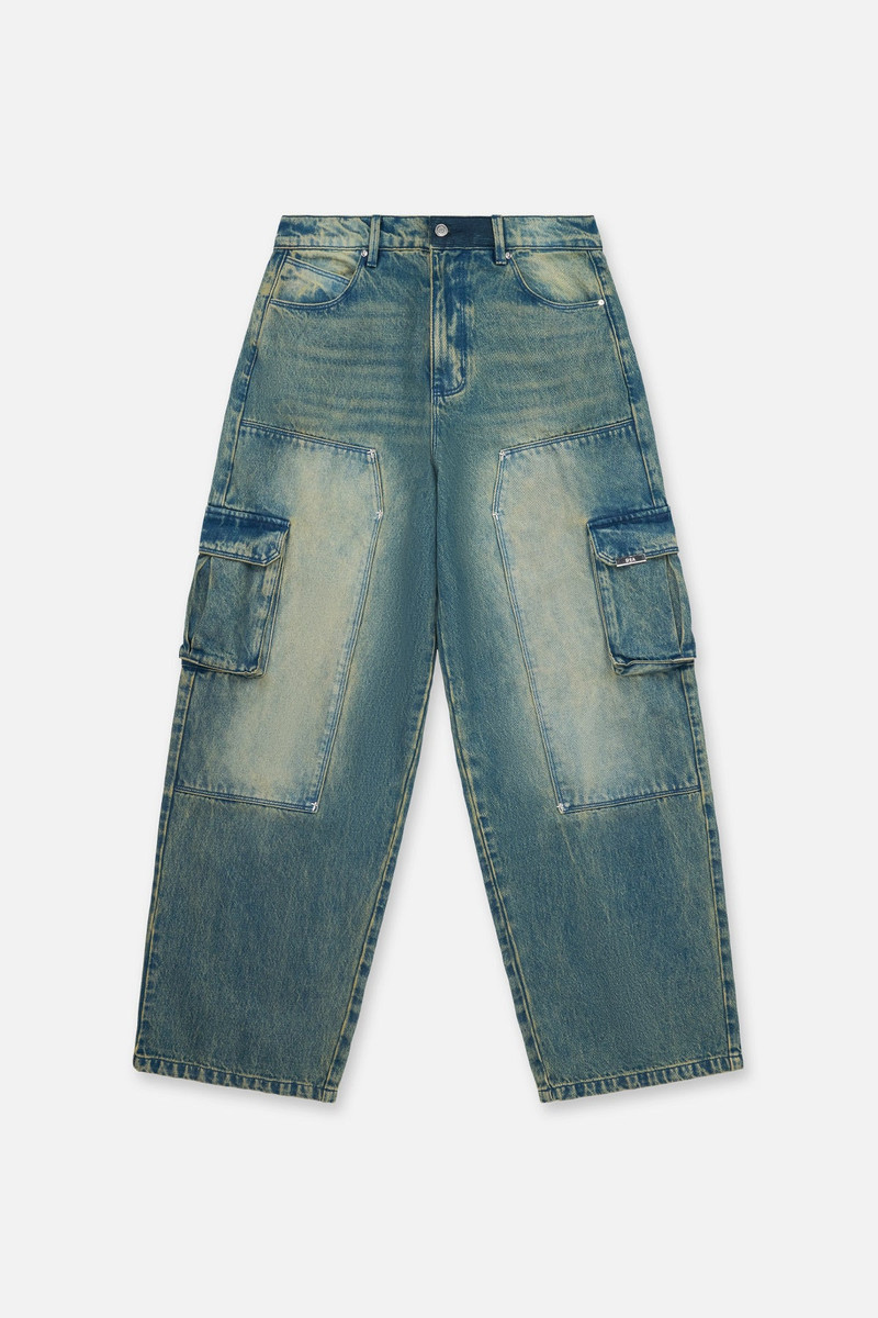 RYAN WIDE LEG CARPENTER JEAN | BLUE MINERAL 1