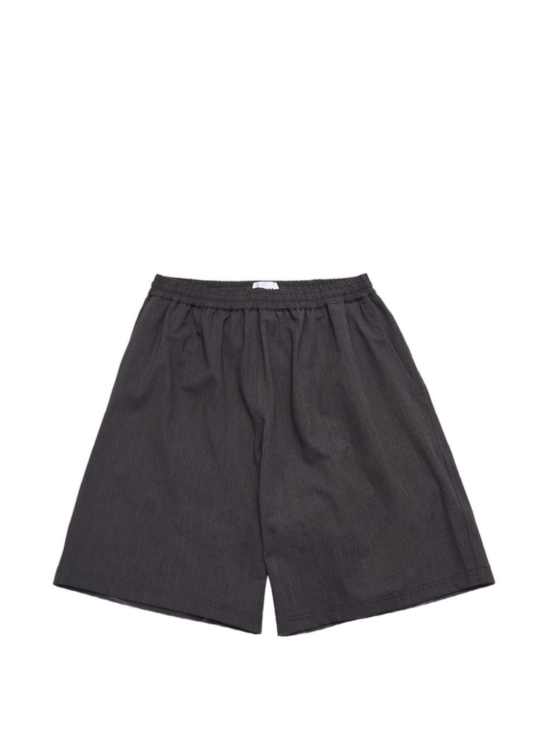 wide-leg track shorts 1
