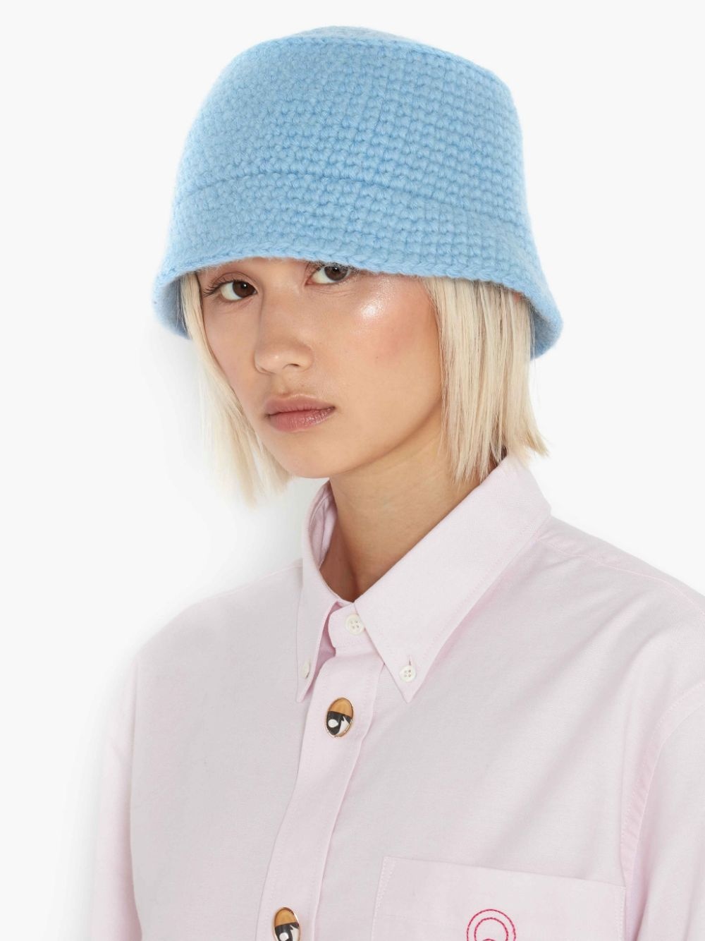 KNITTED BUCKET HAT - 2