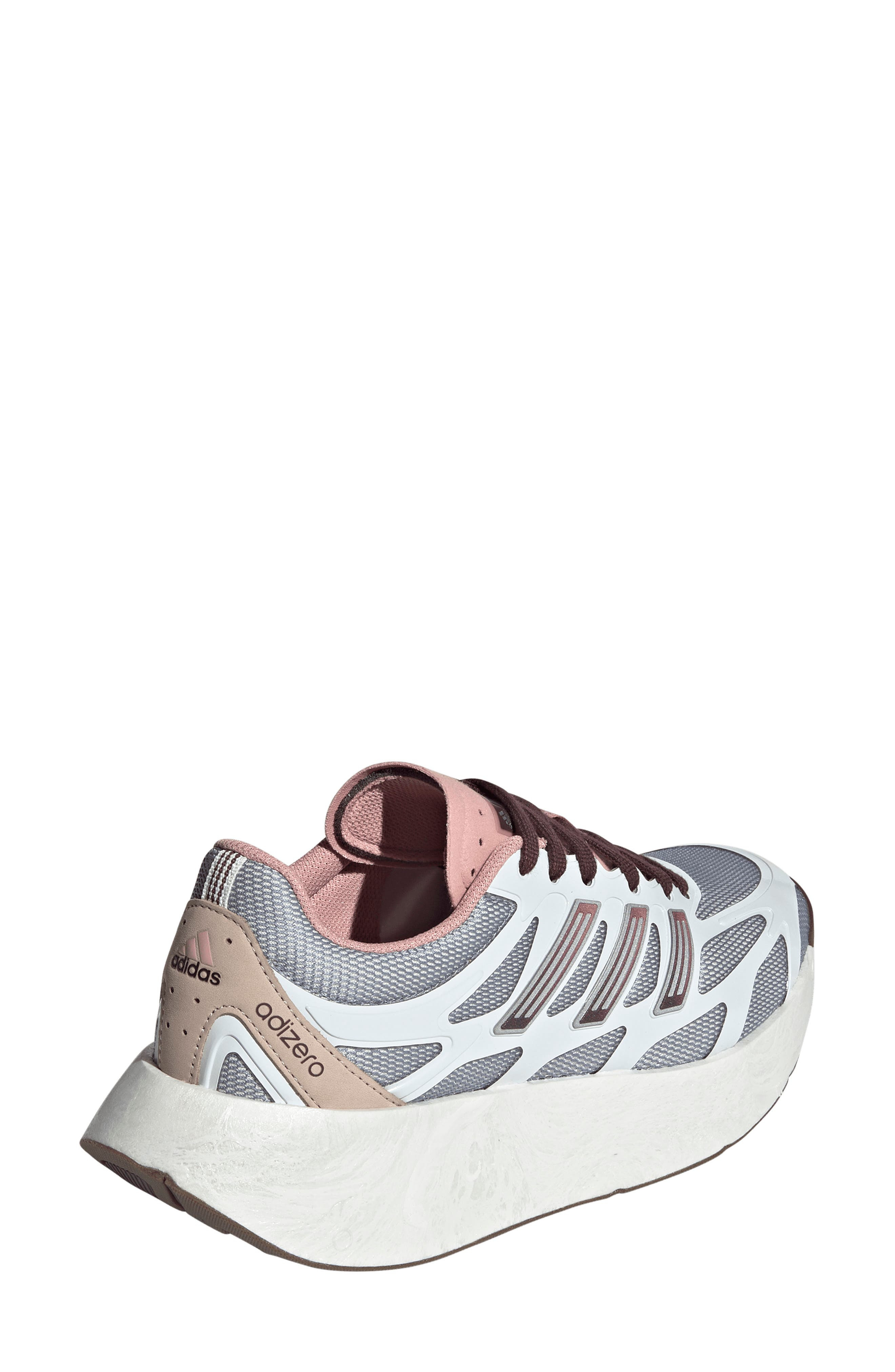 adidas Adizero Aruku Sneaker in Crystal White/ruby/mauve at Nordstrom - 2