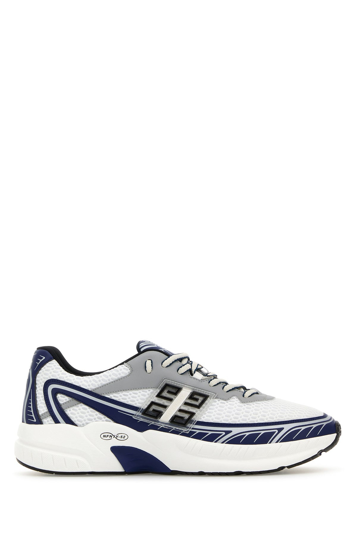 Multicolor synthetic leather and mesh NFNTY-52 sneakers - 1