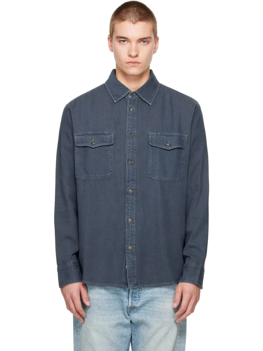 Blue Jack Infuse Denim Shirt - 1