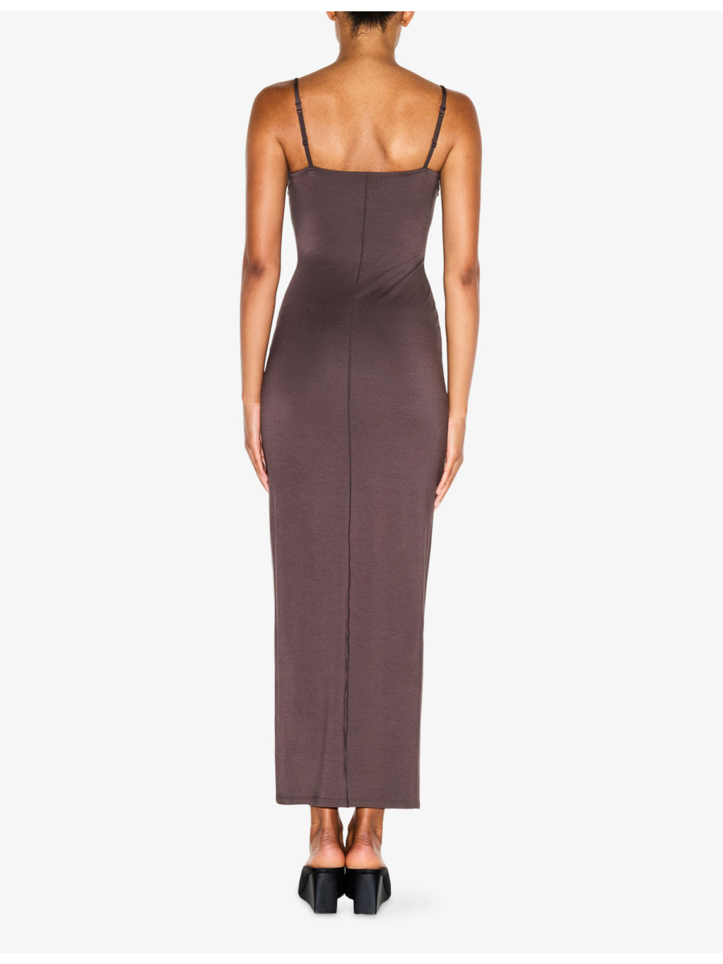 Skimpy Scoop-Neck Stretch-Modal Maxi Dress - 4