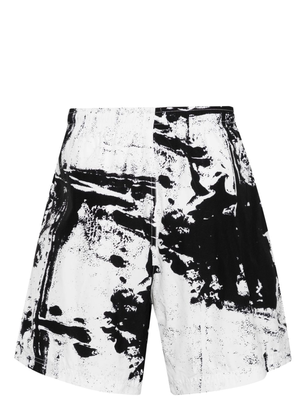 abstract-print swim shorts - 2