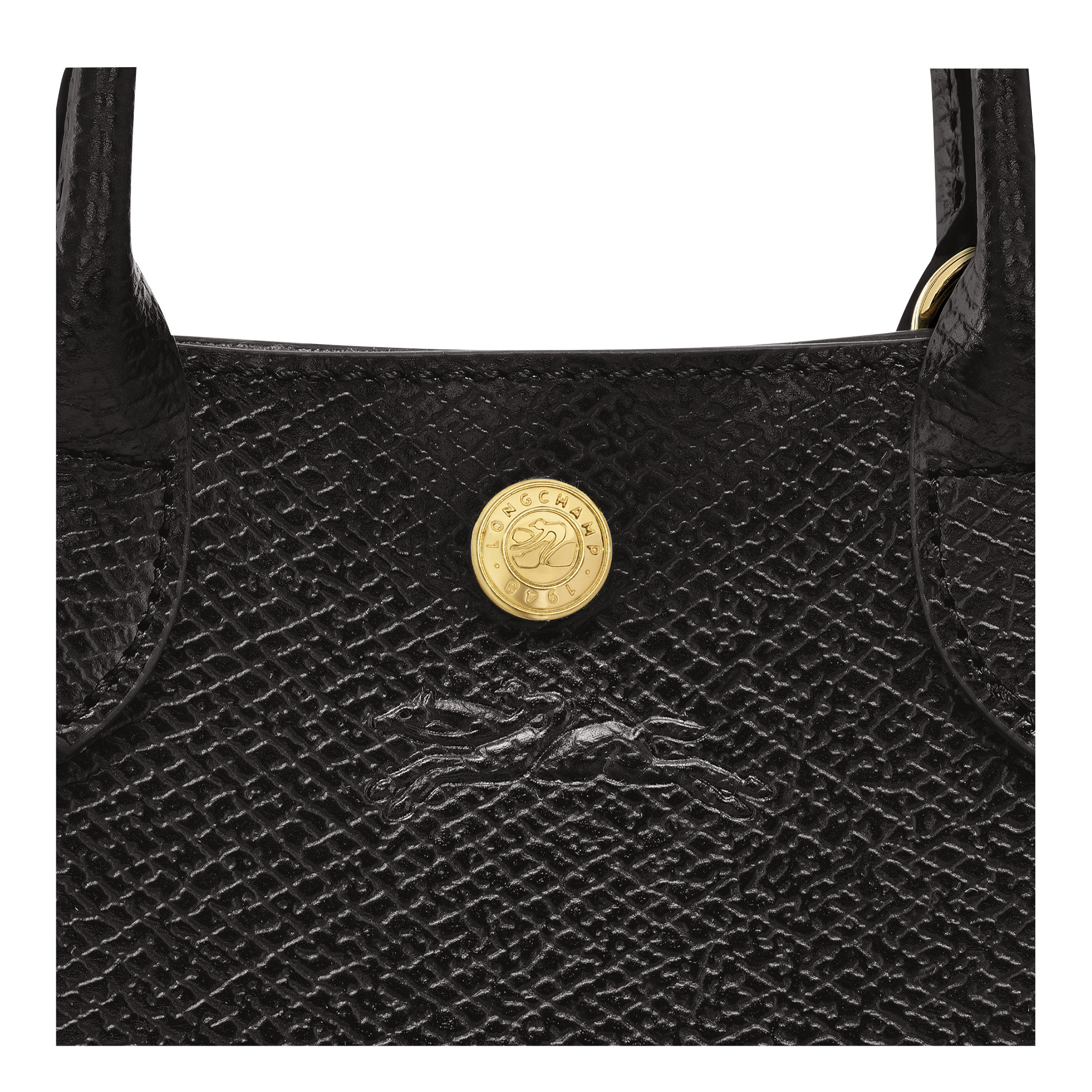 Épure XS Tote bag Black - Leather - 3