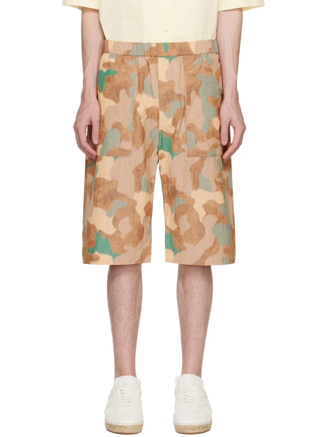 SSENSE Exclusive Khaki Jog Ah Shorts - 1
