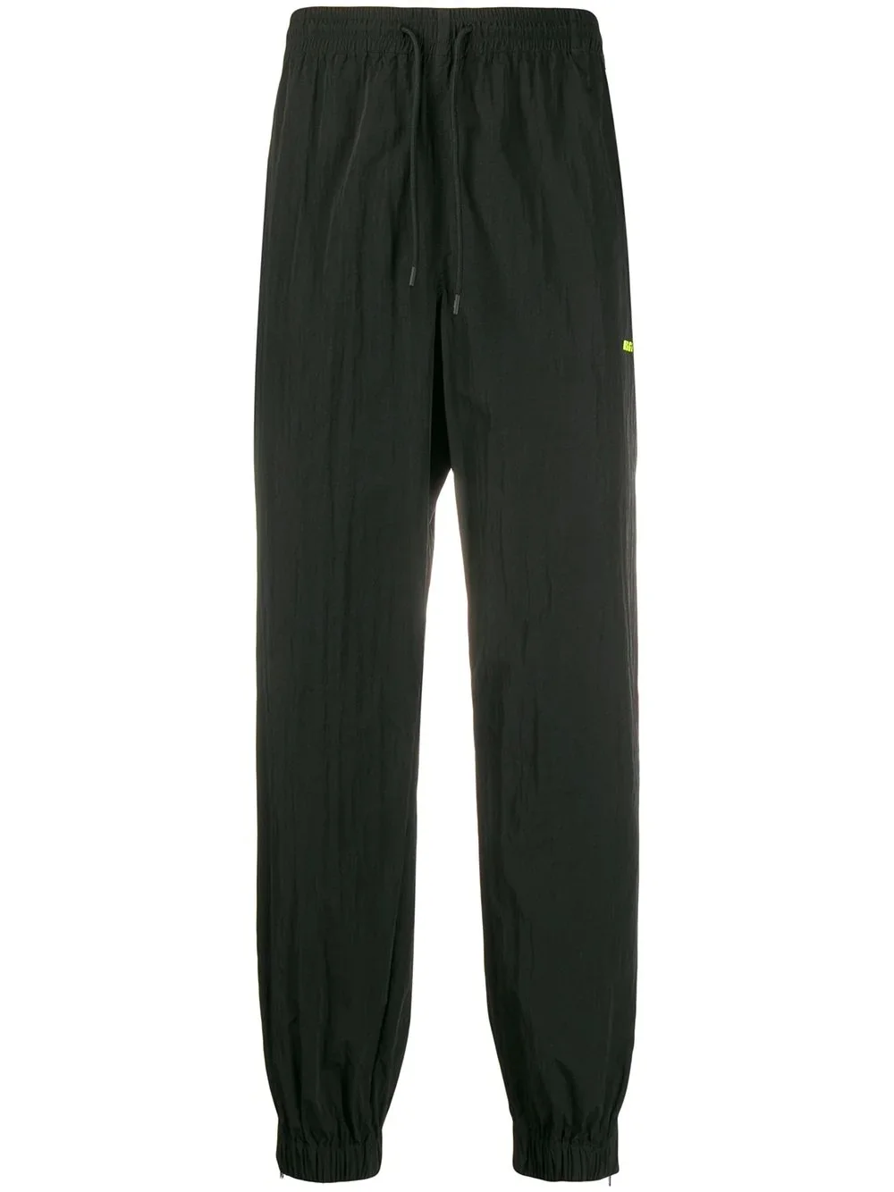 neon logo track pants - 1