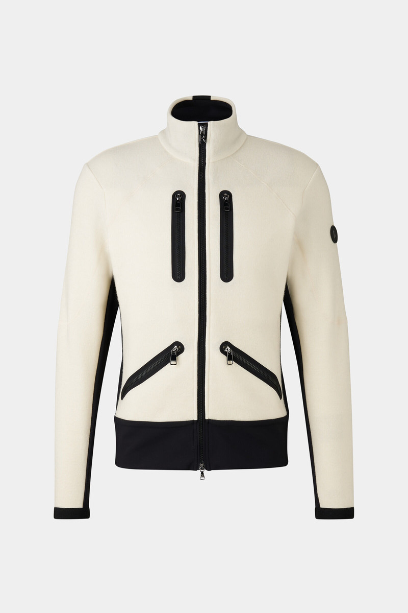 Midlayer Curtis in Off-white/black 1