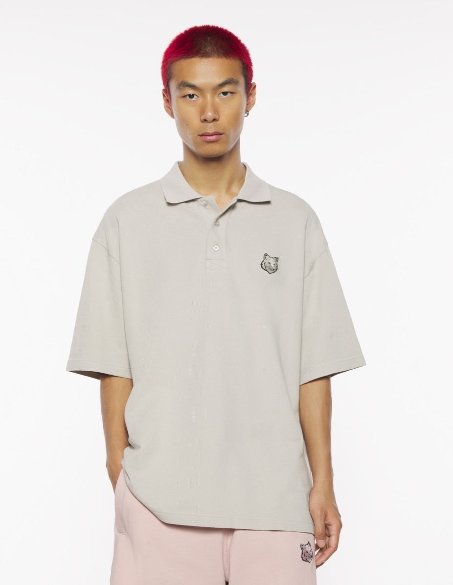 BOLD FOX HEAD PATCH OVERSIZE POLO - 3