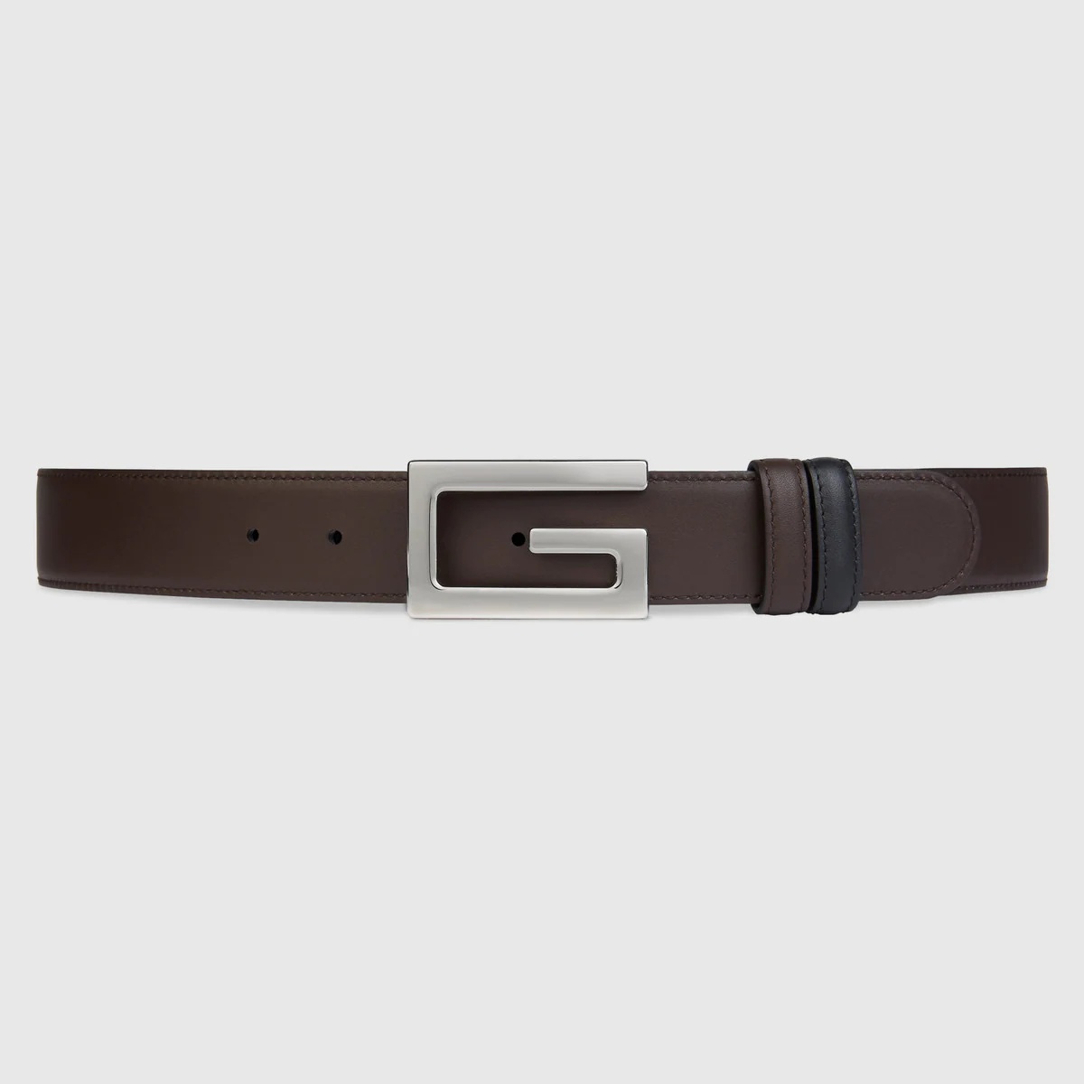 Reversible belt with Square G buckle - 2