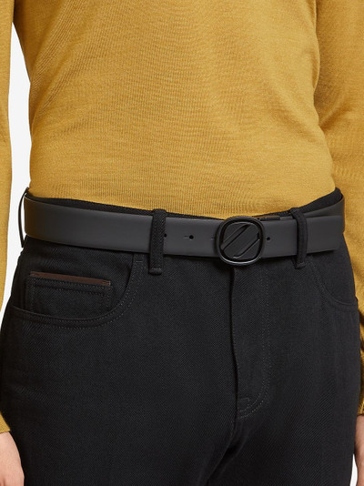 Ermenegildo Zegna adjustable-fit buckle belt outlook