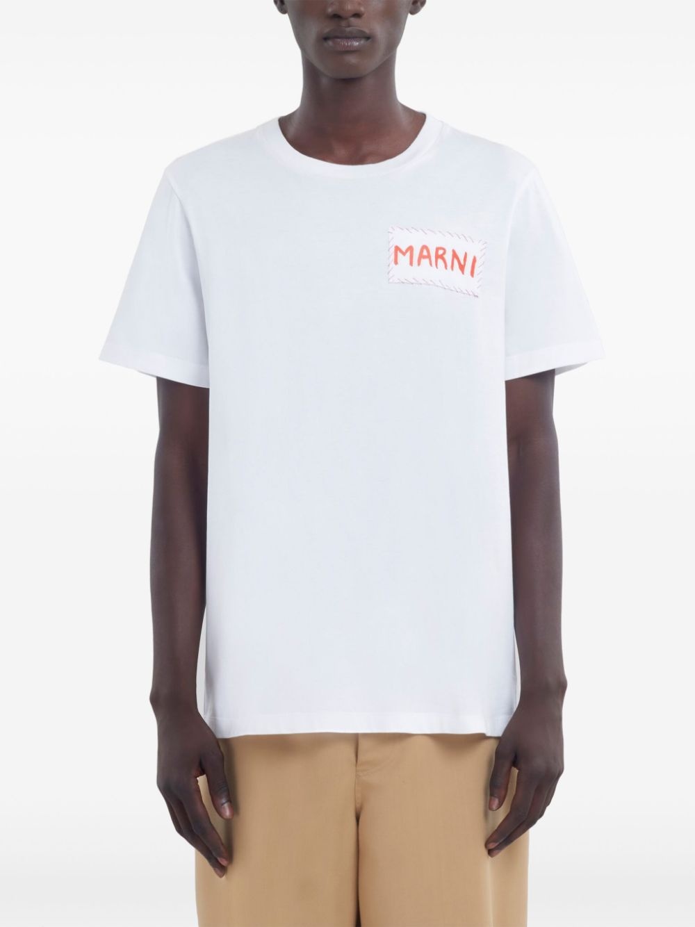 logo-print T-shirt - 3