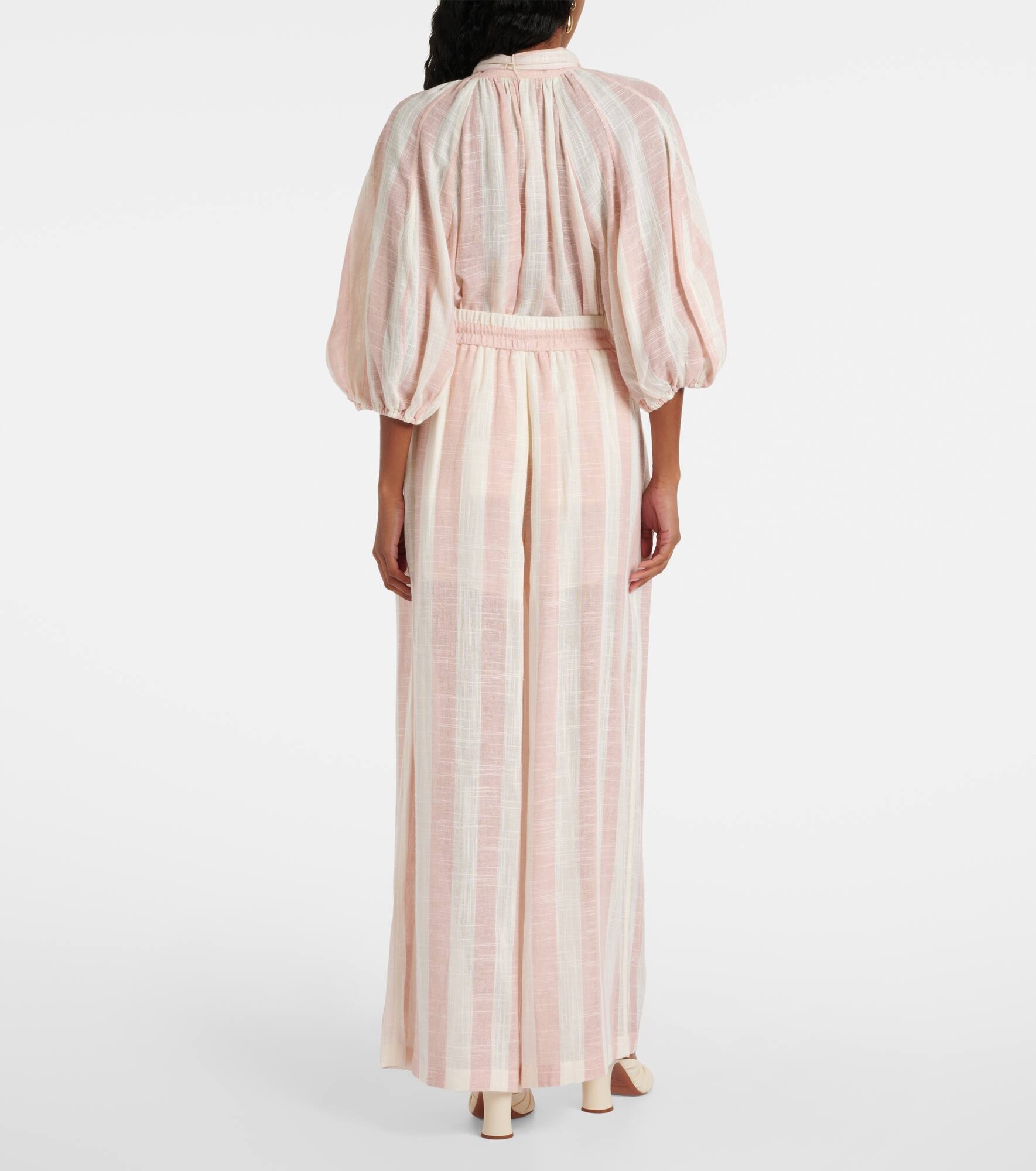 Acacia striped wide-leg pants - 3