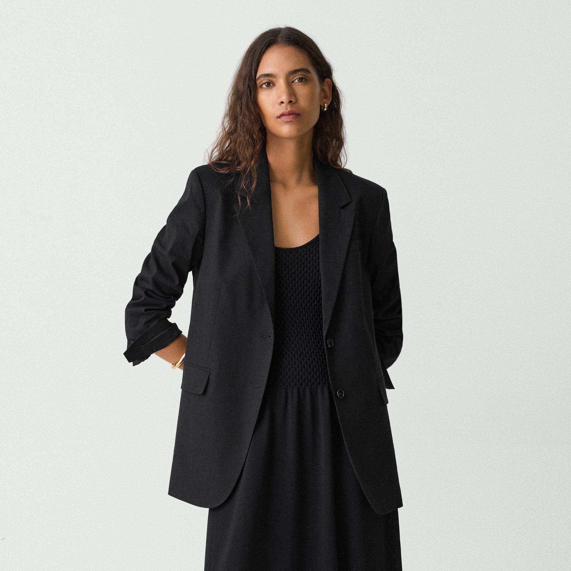 Relaxed Blazer in Good Linen - 2