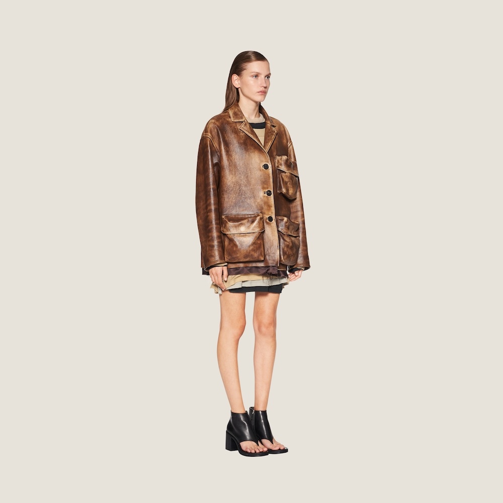 Nappa leather jacket - 4