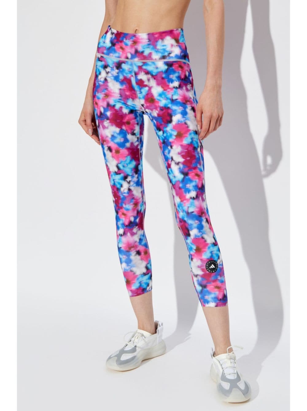 logo-print high-waisted leggings - 3