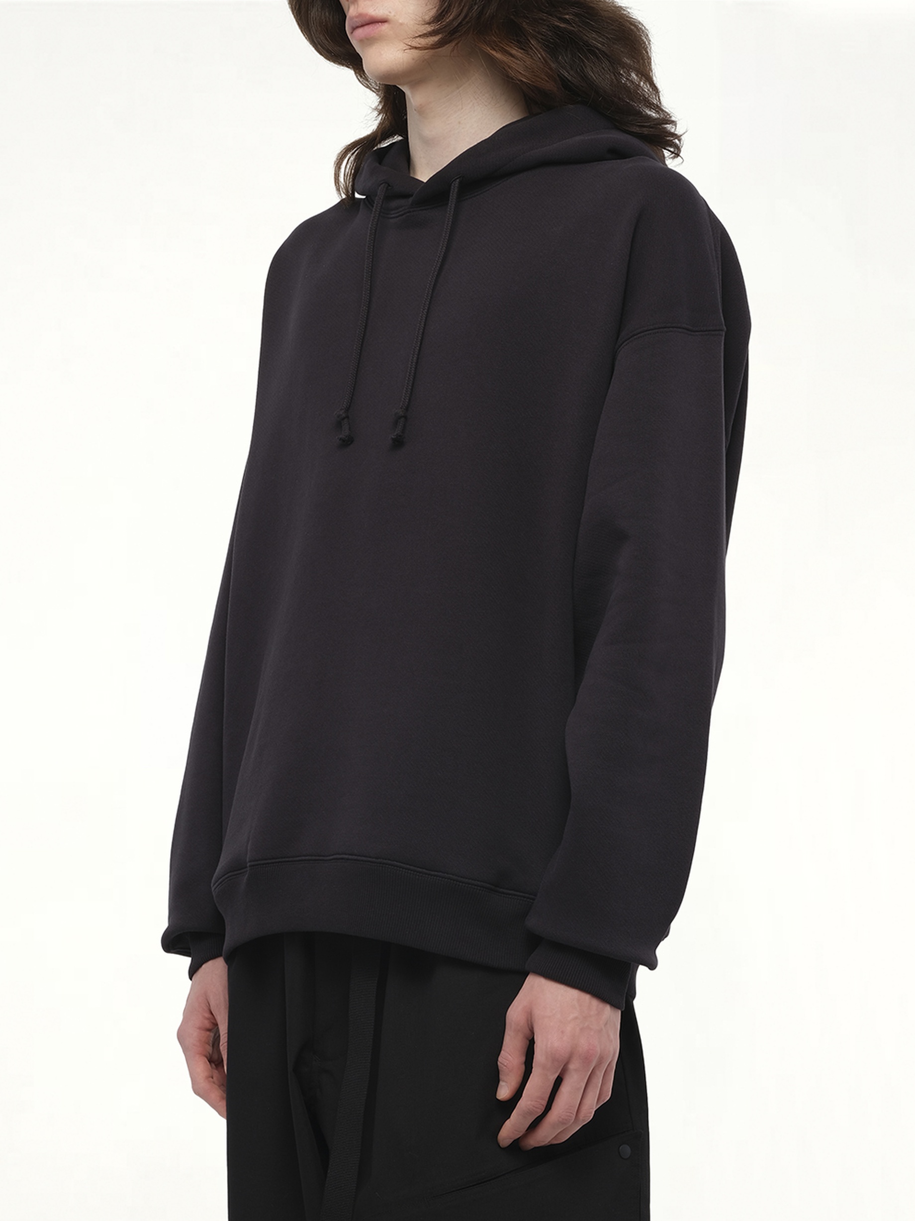 Graphic Hoodie in Black - 5