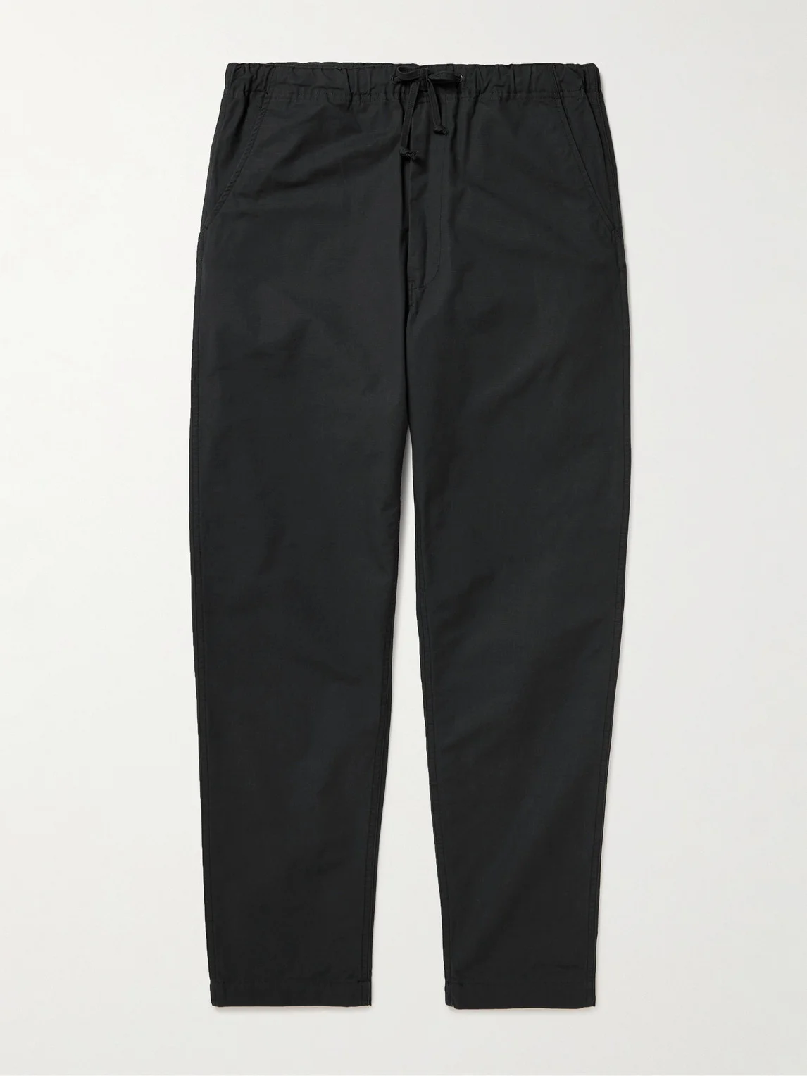New Yorker Straight-Leg Cotton-Ripstop Drawstring Trousers - 1