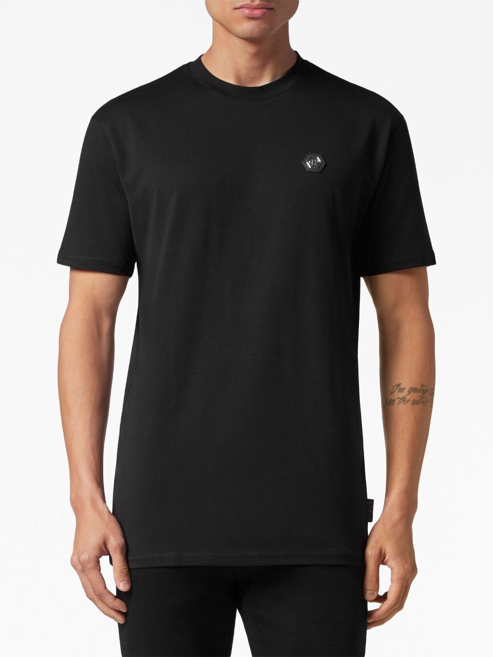 SS Iconic Plein V-neck T-shirt - 7