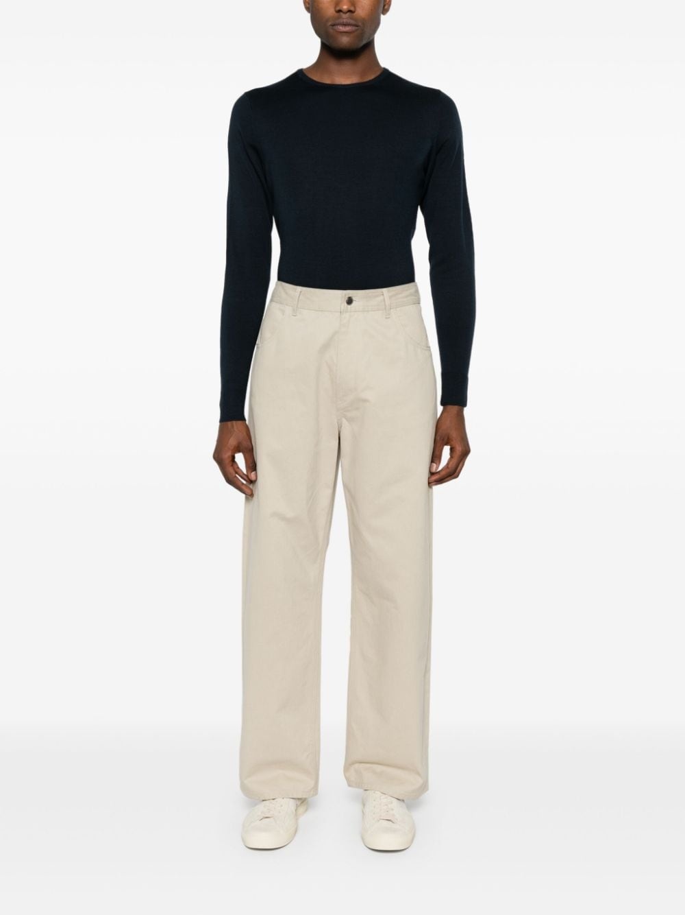 fine-knit merino jumper - 2