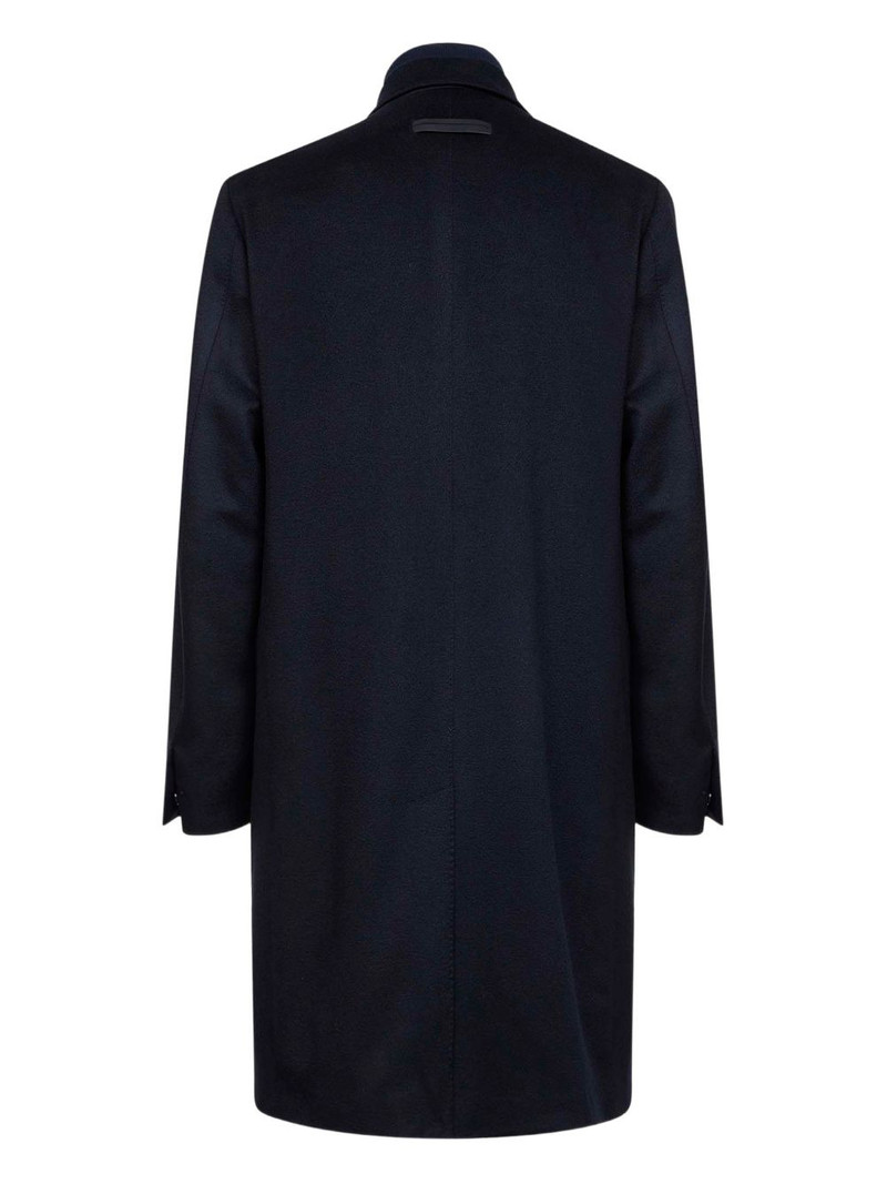 ZEGNA flap-pocket coat outlook