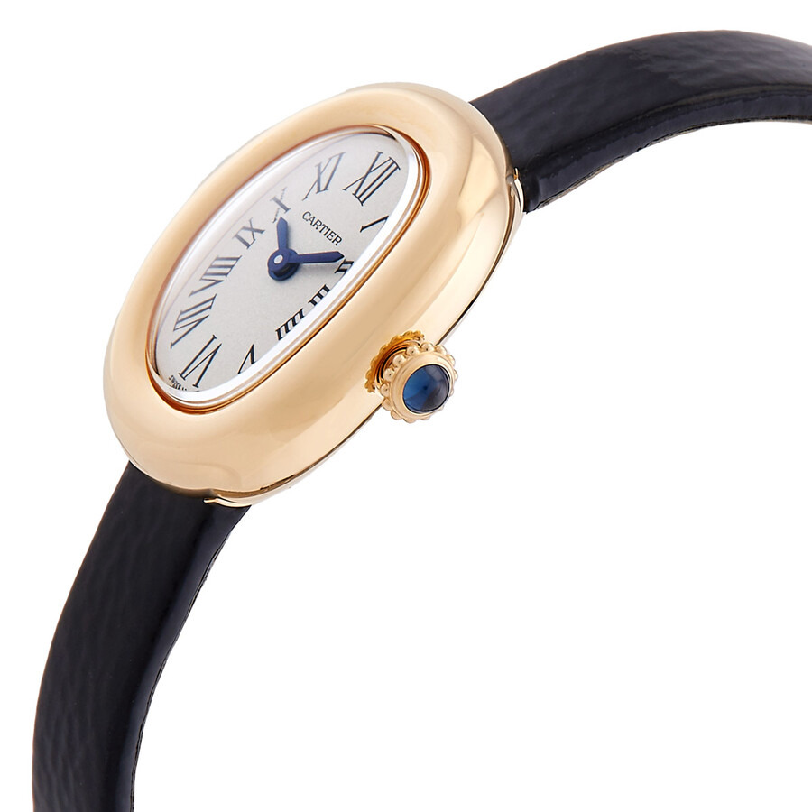 Cartier Baignoire Mini Quartz Silver Dial Ladies Watch WGBA0017 - 2