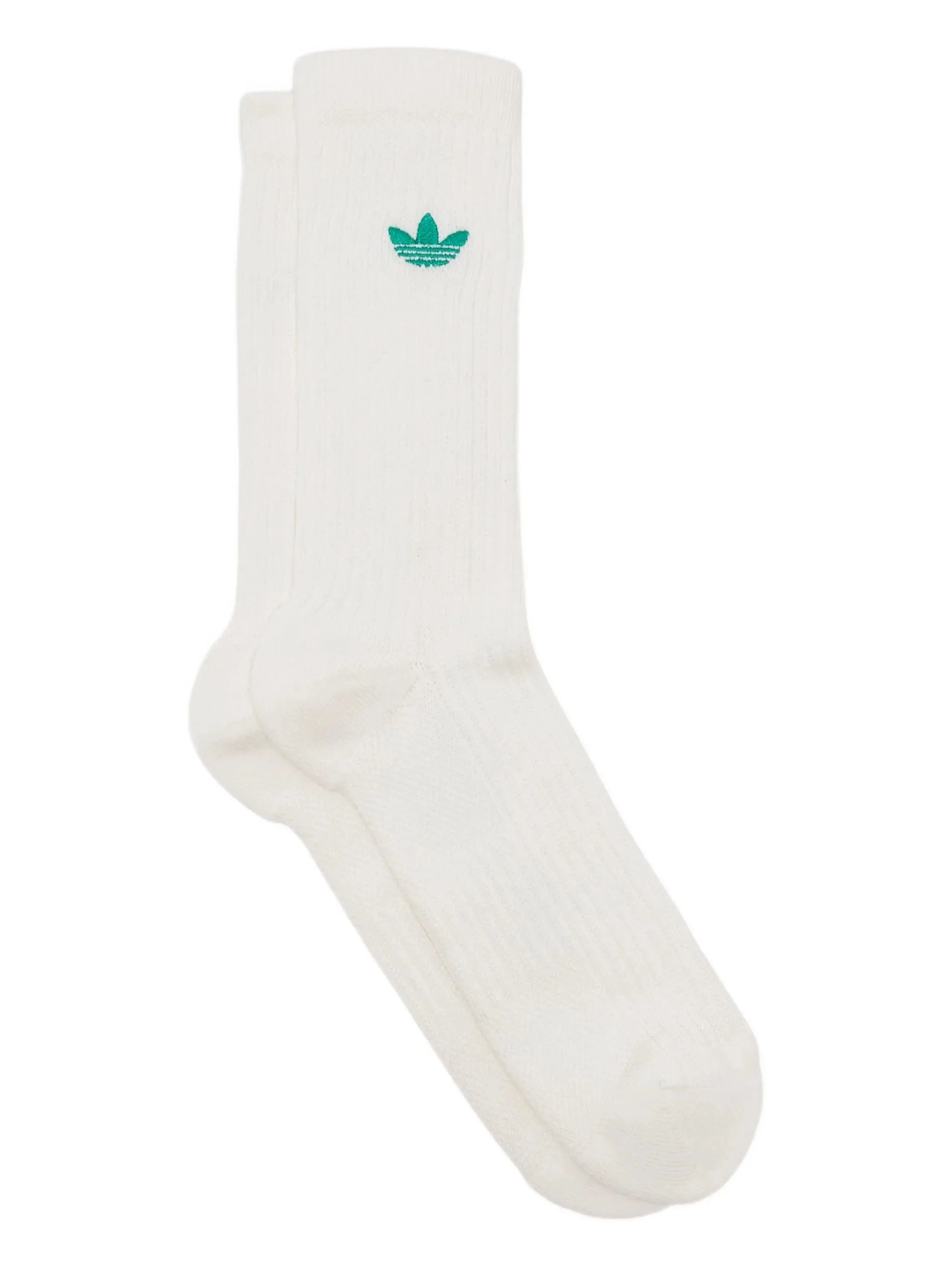 Adidas X Sporty & Rich Logo-embroidered Socks - 1