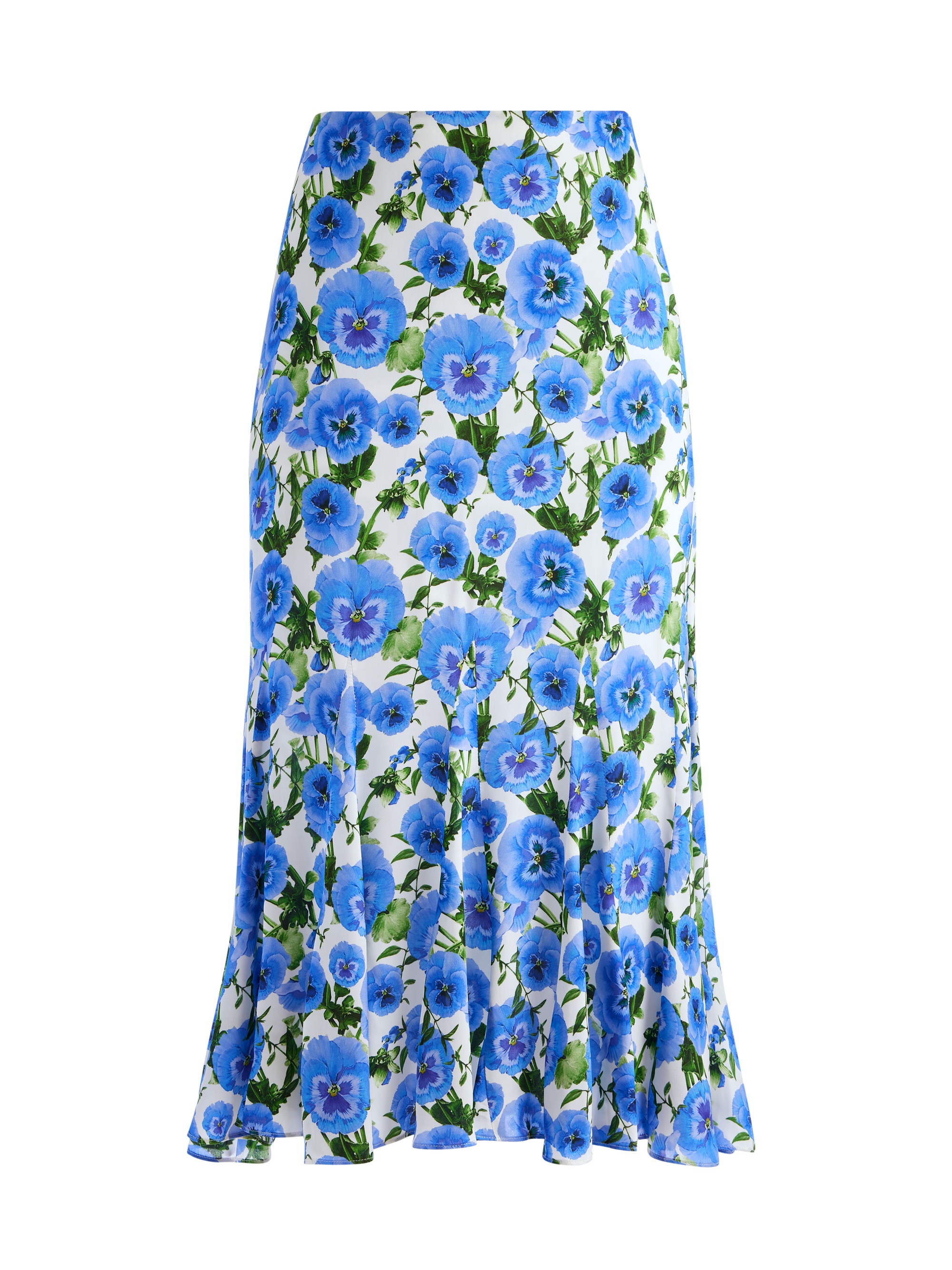 JACQUELINE MIDI GODET SKIRT - 1