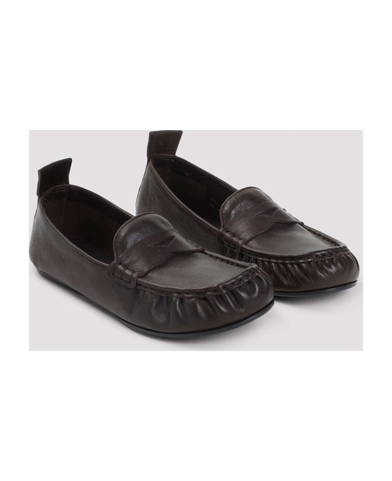 Nappa Leather Loafers - 5