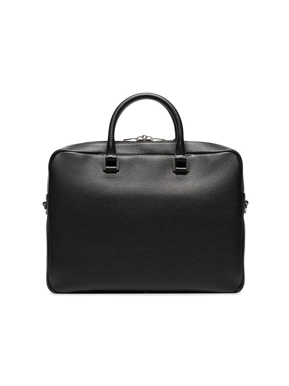 logo-print briefcase - 3