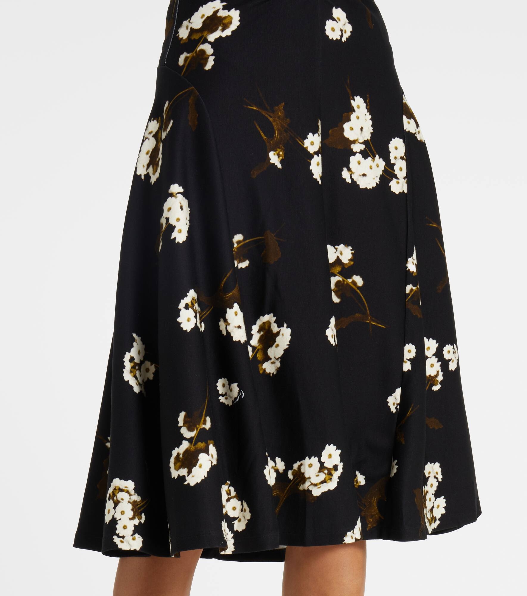 Draped midi dress - 5