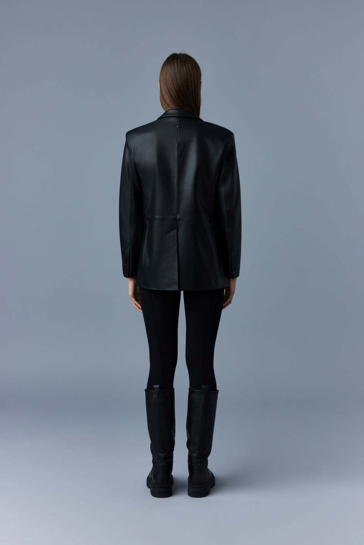 CAPRICE Lamb leather blazer - 4