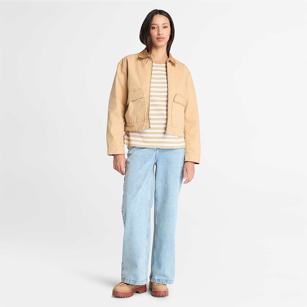 Women's Strafford Washed Canvas Jacket - 4
