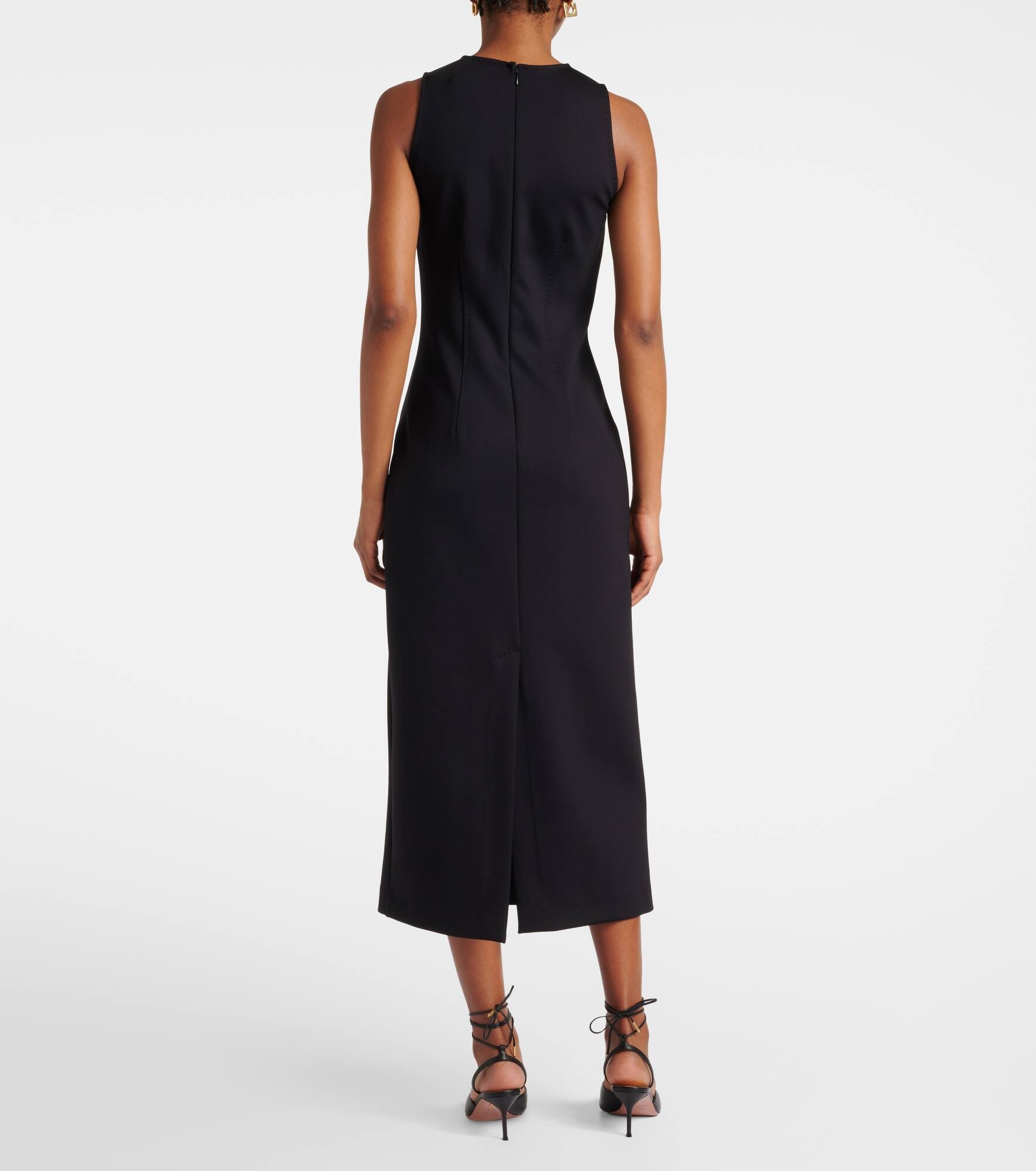 Sevres jersey midi dress - 3